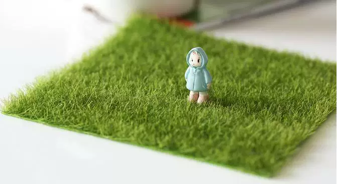 Artificial Moss Turf Mat for Micro Landscape Fairy Garden Terrarium DIY Craft Lawn Decor