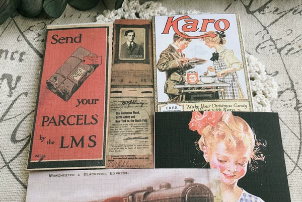 Vintage Junk Journal Ephemera Paper Pack, Textured Old Newspaper Poster Pages for TN Planners & Scrapbooking DIY Crafts