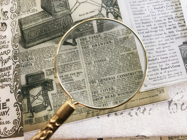 Vintage Junk Journal Ephemera Paper Pack, Textured Old Newspaper Poster Pages for TN Planners & Scrapbooking DIY Crafts