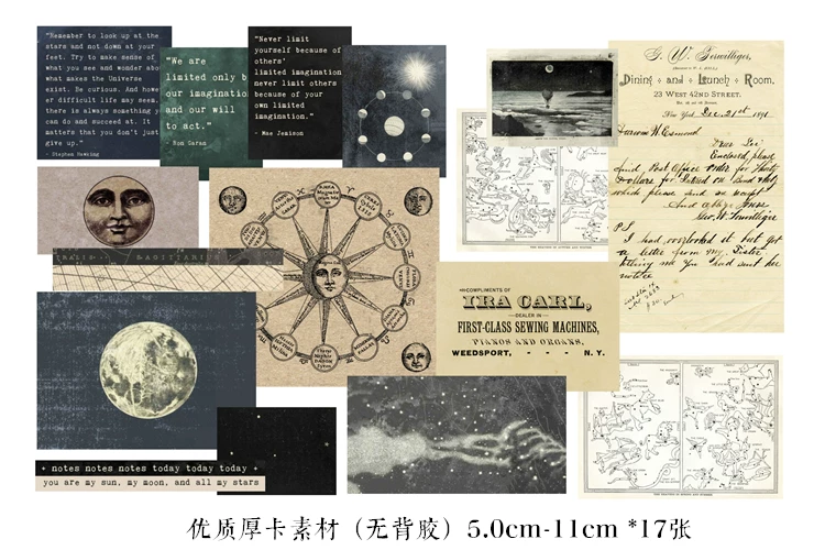 Vintage Junk Journal Ephemera Paper Pack, Textured Old Newspaper Poster Pages for TN Planners & Scrapbooking DIY Crafts