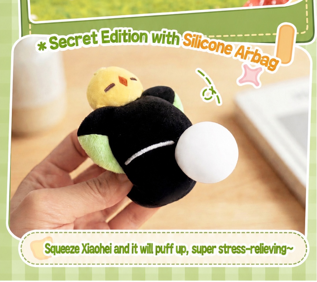 Luo Xiaohei Mini Refrigerator Magnet Plush Blind Box