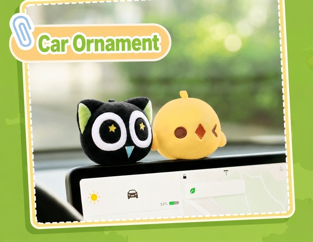 Luo Xiaohei Mini Refrigerator Magnet Plush Blind Box