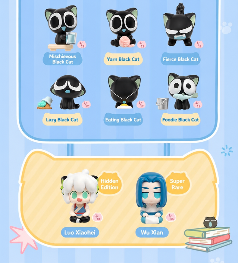 FUNISM x The Legend of Luo Xiaohei Daily Life Series Mini Blind Box Figure