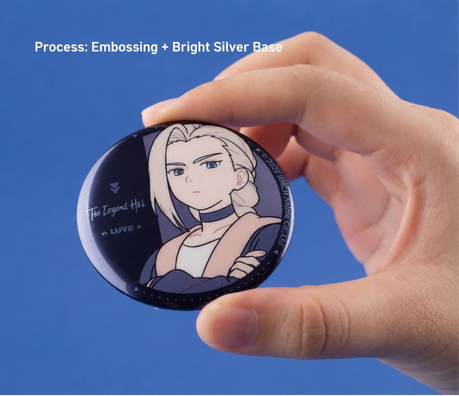 Luo Xiaohei II Character Collectible Button Badge - Anime Tinplate Pin