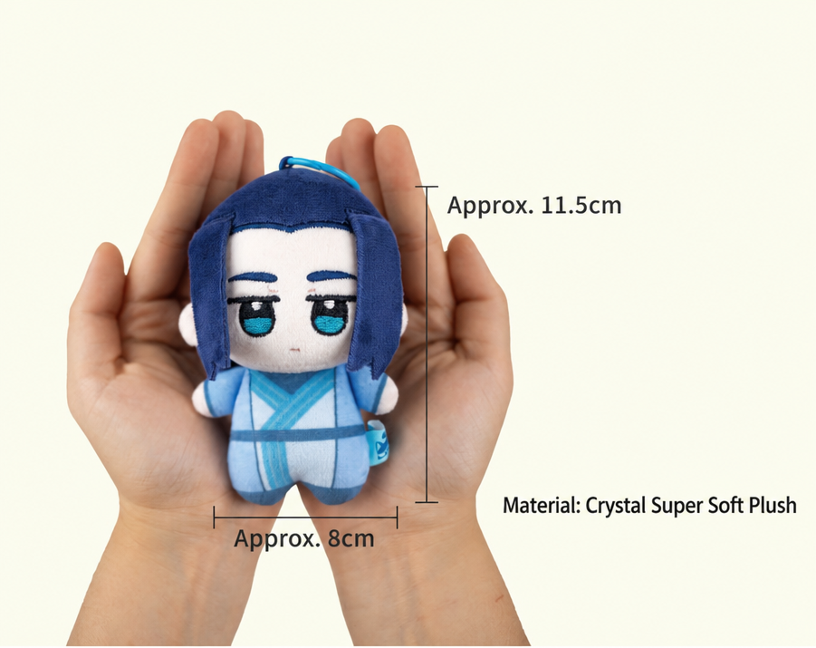 Luo Xiaohei - The Legend of Hei Movie II - 10cm Chibi Character Plush Keychain