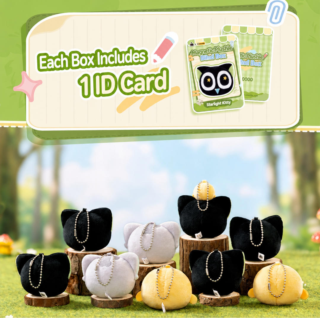 Luo Xiaohei Mini Refrigerator Magnet Plush Blind Box