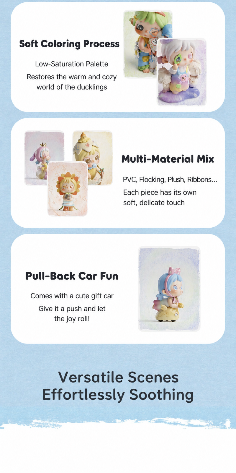 Tuaya Doodle Diary Series Blind Box Collectible Art Toy Figures