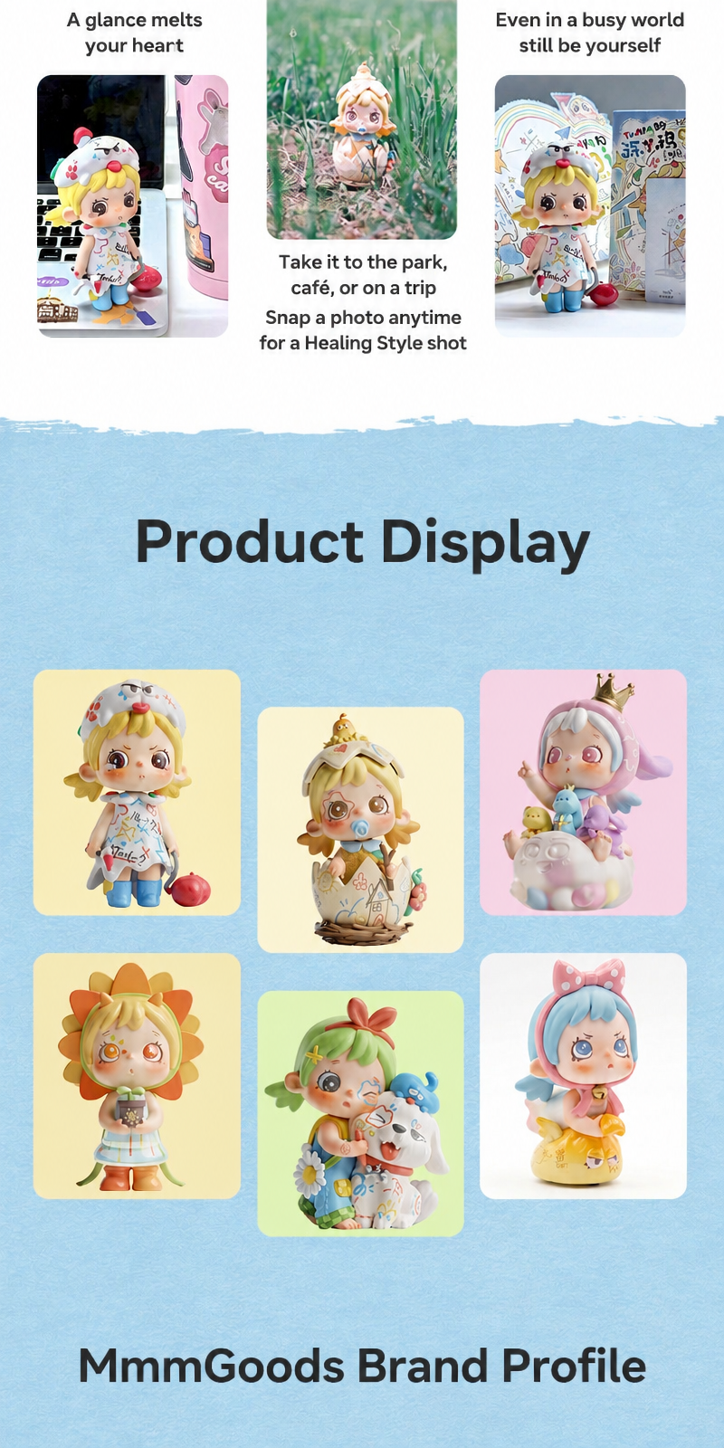 Tuaya Doodle Diary Series Blind Box Collectible Art Toy Figures